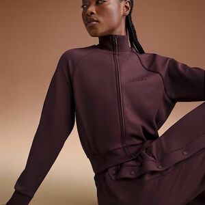 Nike x SKIMS Matte Tricot Track Jacket I Currant I L